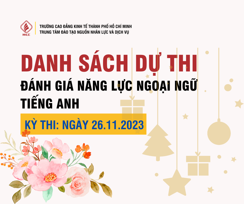 DANH SÁCH DỰ THI