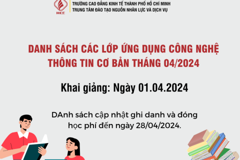 DANH SACH LỚP HỌC