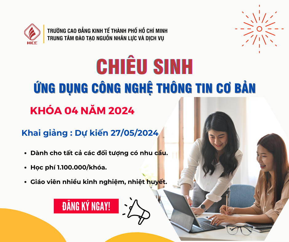 CHIÊU SINH TIN HỌC
