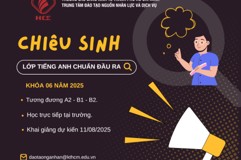 CHIÊU SINH TIẾNG ANH
