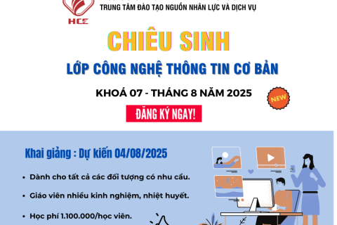 CHIÊU SINH TIN HỌC