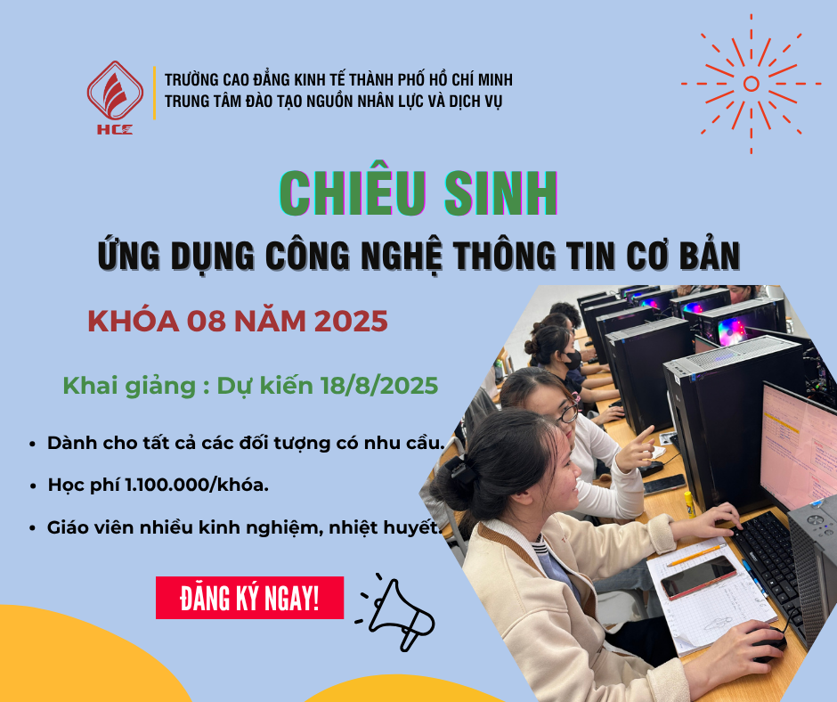 CHIÊU SINH TIN HỌC
