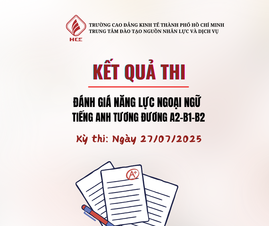 KẾT QUẢ THI