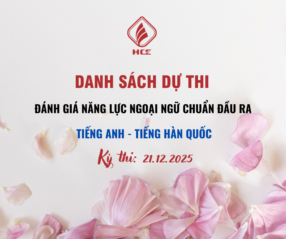 DANH SÁCH DỰ THI